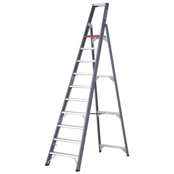 Altrex enkele trapladder Falco 10 treden, Ophalen of Verzenden, Nieuw, Trap, 2 tot 4 meter