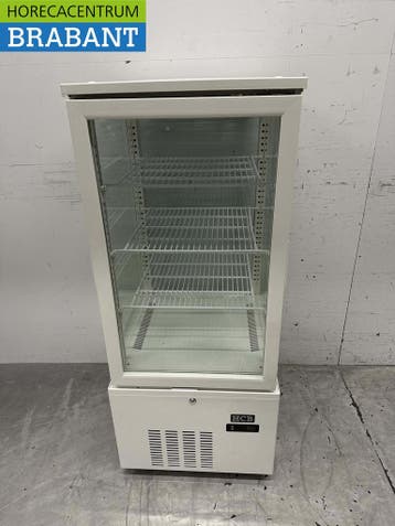 HCB Vitrine réfrigérée Vitrine pâtissière blanche 158 litres, Verzenden, Nieuw in verpakking