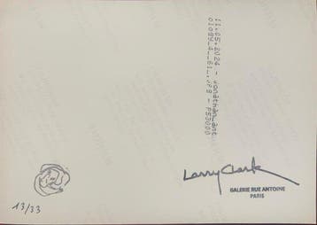 Larry Clark (1943–) - Jonathan anthology n°58