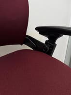 Steelcase Leap V2 Full Option Bordeauxrood - Als Nieuw, Verzenden, Zo goed als nieuw, Bureaustoel, Rood