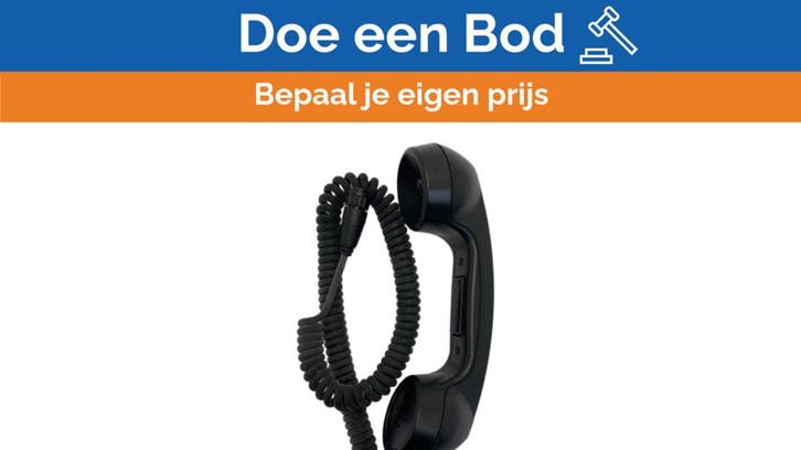 Bieden: Cobham 406201A Marine Radio Handset with, Watersport en Boten, Navigatiemiddelen en Scheepselektronica, Ophalen of Verzenden