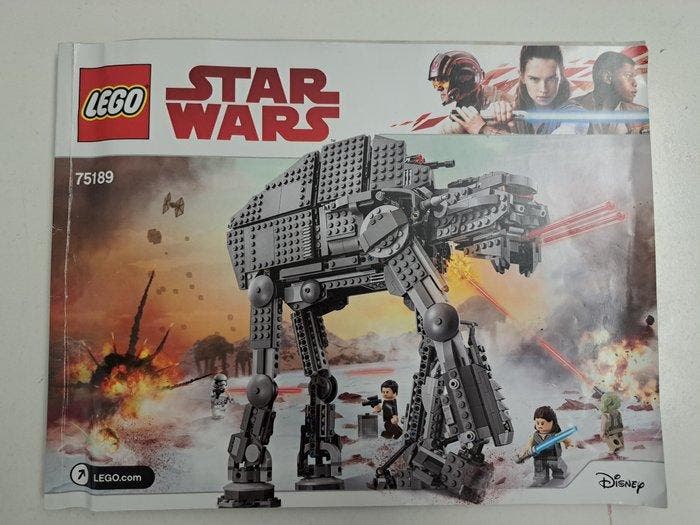 Lego Set - 75189 - Star Wars - First Order Heavy Assault, Kinderen en Baby's, Speelgoed | Duplo en Lego