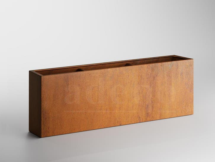 Adeqo cortenstaal plantenbak rechthoek 200 x 40 x 80 cm, Jardin & Terrasse, Bacs à fleurs & Jardinières, Envoi