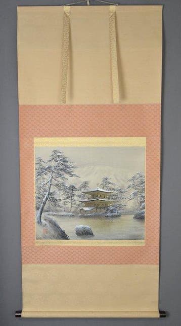 Japanse hangende rol - Sekkei no Kinkaku-ji (Sneeuwachtig