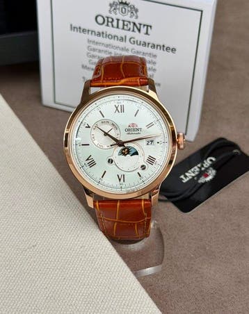 Orient - Bambino Sun & Moon Day/date Automatic -, Nieuw