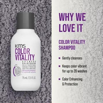 KMS Color Vitality Travel Set (Shampoo), Verzenden, Nieuw, Gel, Wax, Haarlak of Mousse