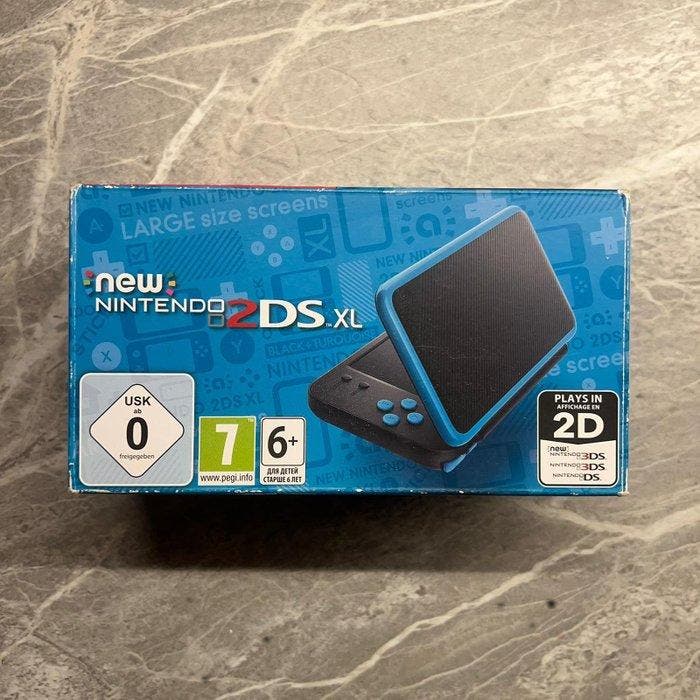 Nintendo - New Nintendo 2DS XL - New Nintendo 2DS XL Black +, Games en Spelcomputers, Spelcomputers | Overige Accessoires