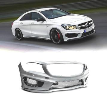 PARE-CHOCS FRONTAL MERCEDES CLA C117 13-16 LOOK AMG CLA45, Verzenden