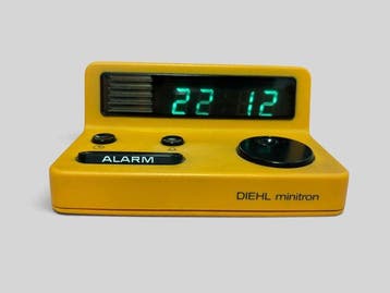 Wekker - Diehl Minitron Elektron – 1979 iF Design Award –