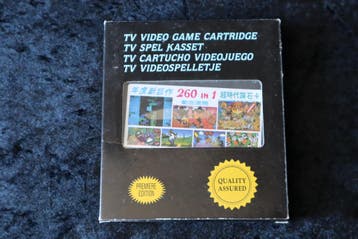 260 In 1  Nintendo NES Premiere Edition, Games en Spelcomputers, Games | Nintendo NES, Verzenden, Nieuw