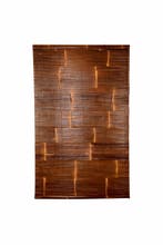 Rolgordijn bamboe zwart 150 x 200 cm, Verzenden, Nieuw