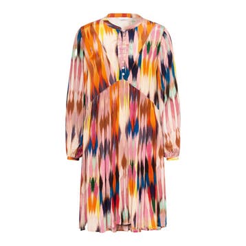 Frogbox • kleurrijk gestreepte jurk • 36, Kleding | Dames, Princess goes Hollywood, Verzenden, Nieuw, Roze