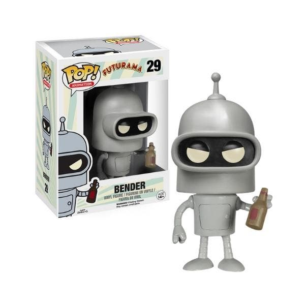 Funko Pop!  Futurama - Bender #29, Verzamelen, Poppetjes en Figuurtjes, Nieuw, Verzenden