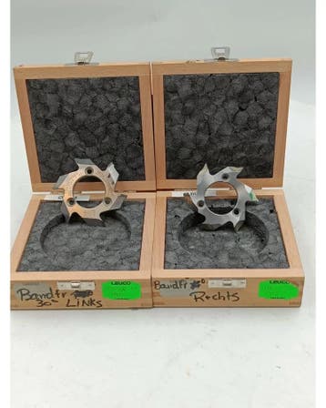 set Leuco DIA kantenfrees Ø70 30° links en rechts, Verzenden