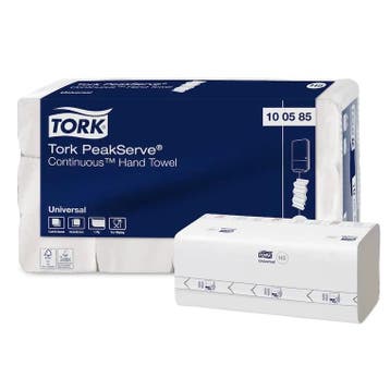Continu™-Handdoeken | PeakServe®-Papier | Wit | 410 Vel/Pak, Zakelijke goederen, Verzenden, Nieuw in verpakking