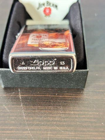 Zippo - A13-Jim Beam - Zonder minimumprijs - Aansteker -, Verzamelen, Nieuw