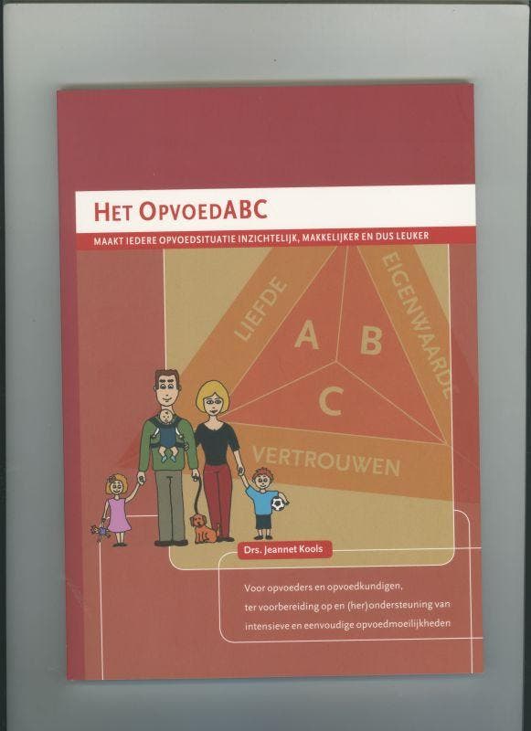 Het opvoed ABC 9789077834466 Jeannet Kools, Livres, Livres d'étude & Cours, Envoi