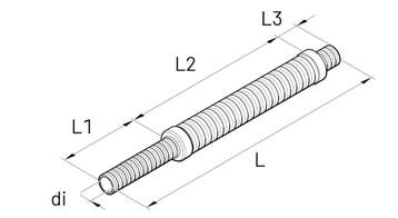 Eberspächer demper verbrandingslucht 25mm L=565 mm, Doe-het-zelf en Bouw, Ophalen of Verzenden, Nieuw