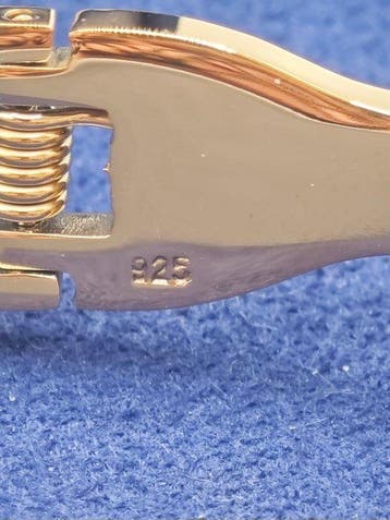 Zonder minimumprijs - Armband Zilver, Zilver .925, Verguld, Nieuw