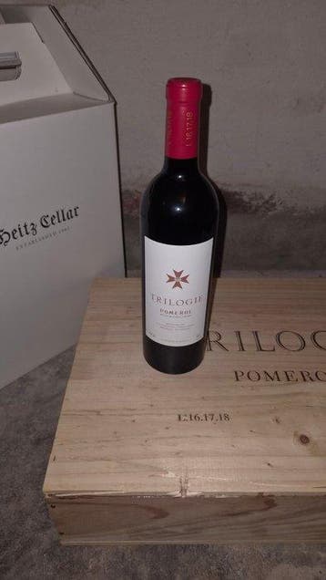 Le Pin Trilogie L16.17.18 - Pomerol - 1 Bouteille (0,75 l), Verzamelen, Nieuw