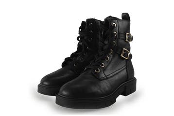 Nelson Veterboots Meisjes in maat 33 Zwart, Verzenden, Jongen of Meisje, Schoenen, Zo goed als nieuw
