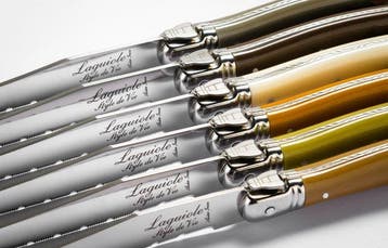 Laguiole - 12x Steak Knives - various - style de -