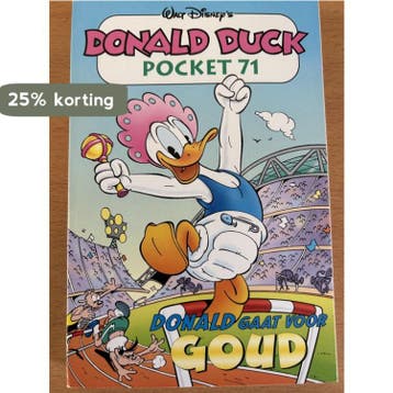 Donald Duck pocket 71 Donald gaat voor goud 8710722530854, Verzenden