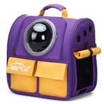 Space Cat Paars - Katten Rugzak - Huisdieren Draagtas - Klei, Verzenden, Nieuw