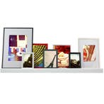 Fotoplank Steigerhout Wit - 100 cm, Verzenden, Nieuw