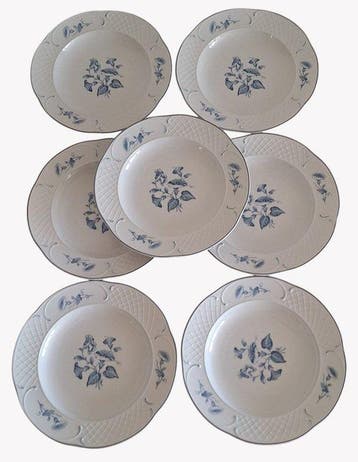 Villeroy & Boch - Bord (7) - Val Blue - Porselein - Villeroy