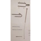 Veersluiting voor houten weidepoort