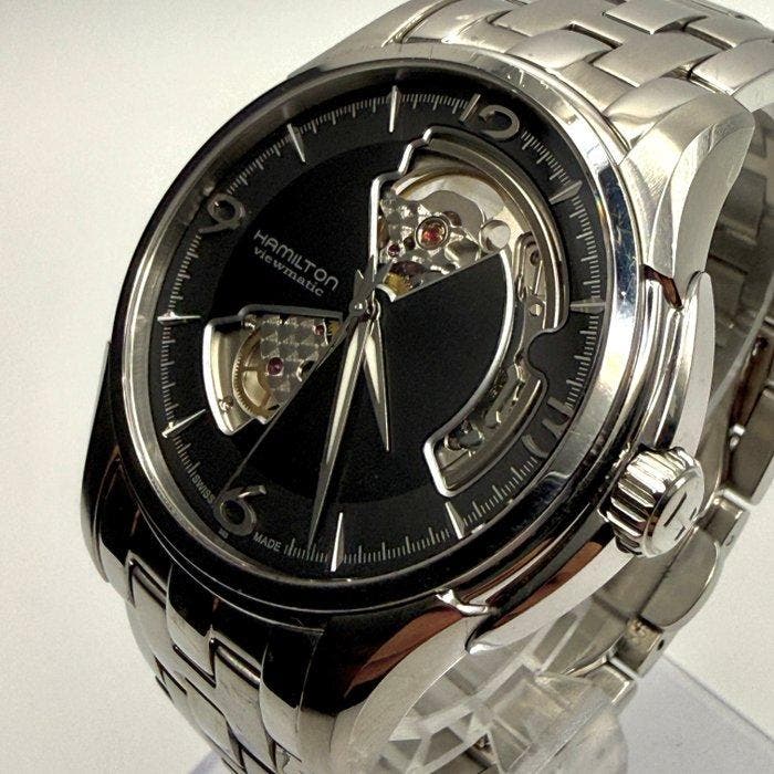 Hamilton - Jazzmaster Viewmatic Open Heart - H325651 - Heren, Bijoux, Sacs & Beauté, Montres | Hommes