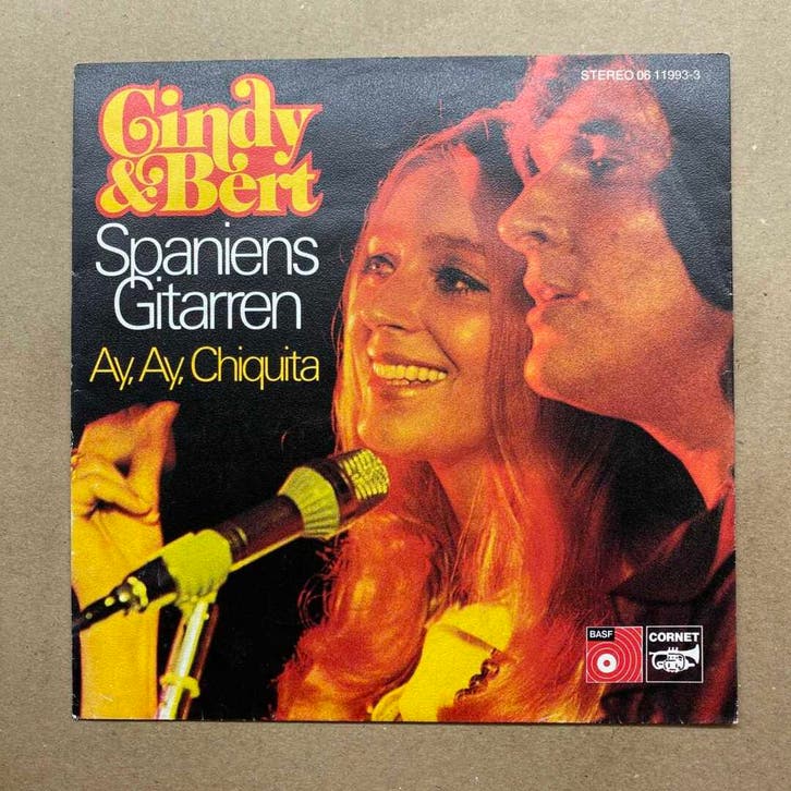 Cindy & Bert – Spaniens Gitarren / Ay, Ay, Chiquita (1-7-Vi, Cd's en Dvd's, Vinyl Singles, Ophalen of Verzenden