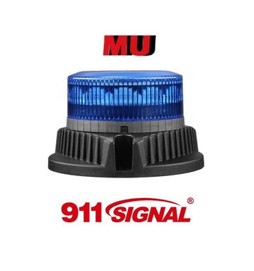 MU Hoog Kwaliteit LED Zwaailamp ECER65 Blauw 12/24V 3 Punt B, Ophalen of Verzenden, Nieuw