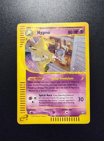 Pokémon - 4 Card - Hypno Holo - Mr. Mime Reverse Holo -
