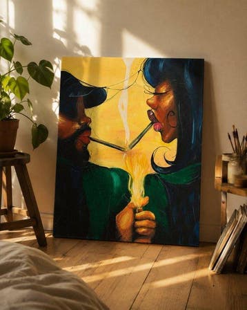 Loann - L’étincelle, Antiek en Kunst, Kunst | Schilderijen | Modern