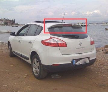 AILERON BECQUET RENAULT MEGANE MK3 08-12, Verzenden