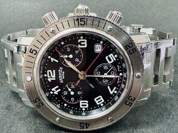 Hermès - Clipper Chronograph - CL2.910 - Homme - 2000-2010