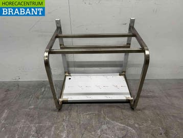RVS Wandrek Wandschap Schap 68 x 50 x 70 cm Horeca, Ophalen of Verzenden, Nieuw in verpakking