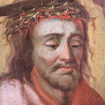 Scuola caravaggesca (XVII) - Cristo incoronato di spine