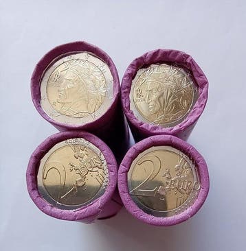 Italië. 2 Euro 2024 (100 coins) in roll