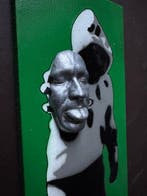 gregos - Unmasked- green background