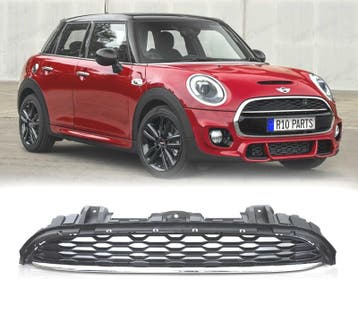 CALANDRE MINI COOPER F55 F56 F57 14-21 LOOK SPORT NOIR CHROM, Verzenden