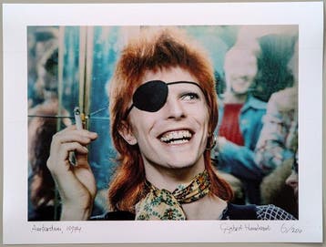 Gijsbert Hanekroot - David Bowie, Amsterdam 1974