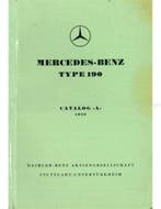 1956 MERCEDES BENZ 190 ONDERDELEN CATALOGUS, Auto diversen, Handleidingen en Instructieboekjes