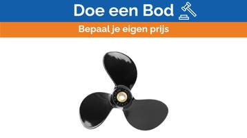 Bieden: Michigan Match 3-Blade Aluminum Boat Propeller 9 x, Ophalen of Verzenden