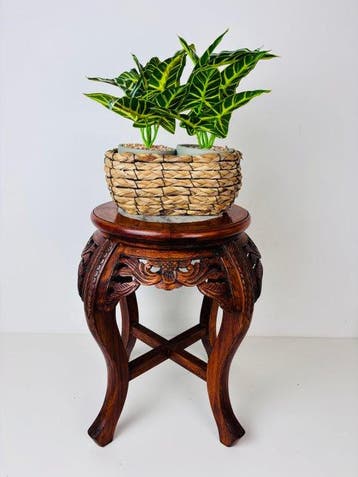Table dappoint - Bois, Marbre - Chine
