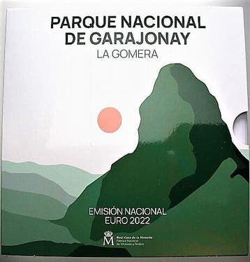9,88 Euro,munten set 1 Cent-2 Euro + 3 Euroged 2022 Spani..., Verzenden, België