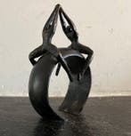 Beeld, Samen in Balans - 11 cm - Verbronsd