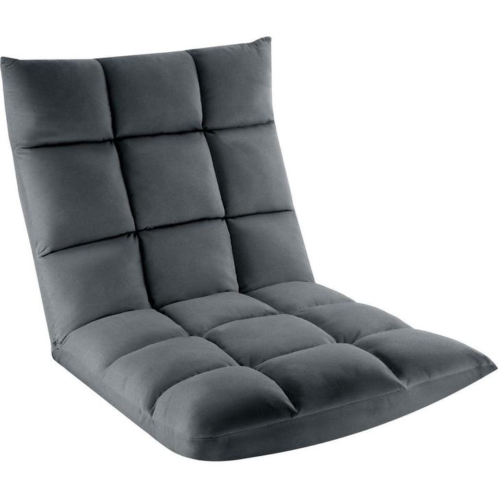 tectake Relaxfauteuil Snooze, 2 in 1, fluweel, 14-voudig ver, Maison & Meubles, Chaises, Envoi